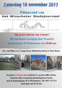 Filmavond speeltuinvereniging - Stichting Het Winschoter Stadsjournaal