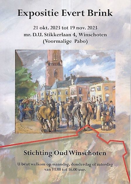 expositie Evert Brink Stichting Het Winschoter Stadsjournaal