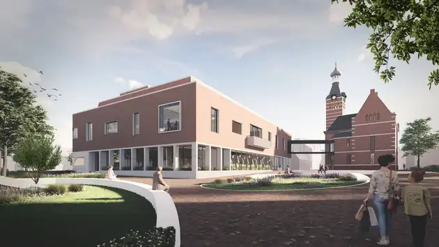 bouw nieuw gemeentehuis Stichting Het Winschoter Stadsjournaal