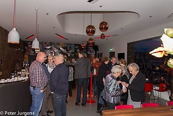 Een korte receptie voor de oude leden van Stadsjournaal Stichting Het Winschoter Stadsjournaal